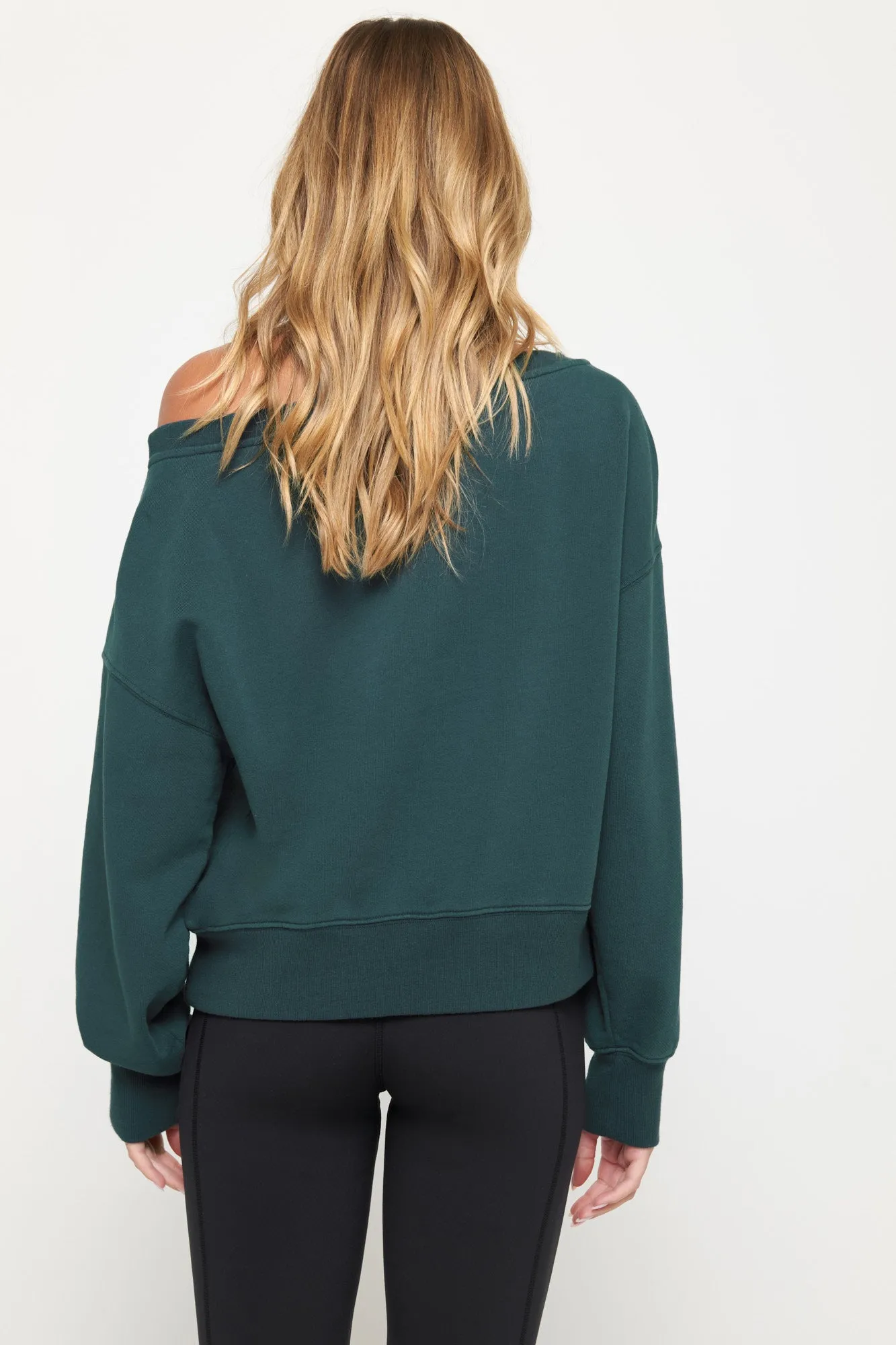 La Vida Off Shoulder Sweatshirt sold by Spiritual Gangster product image thumbnail 2