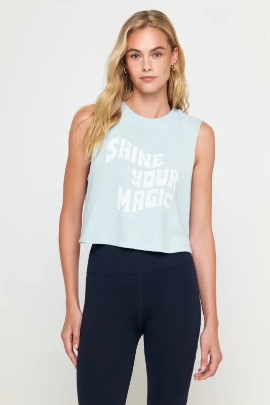 Magic Callie Crop Tank made by Spiritual Gangster