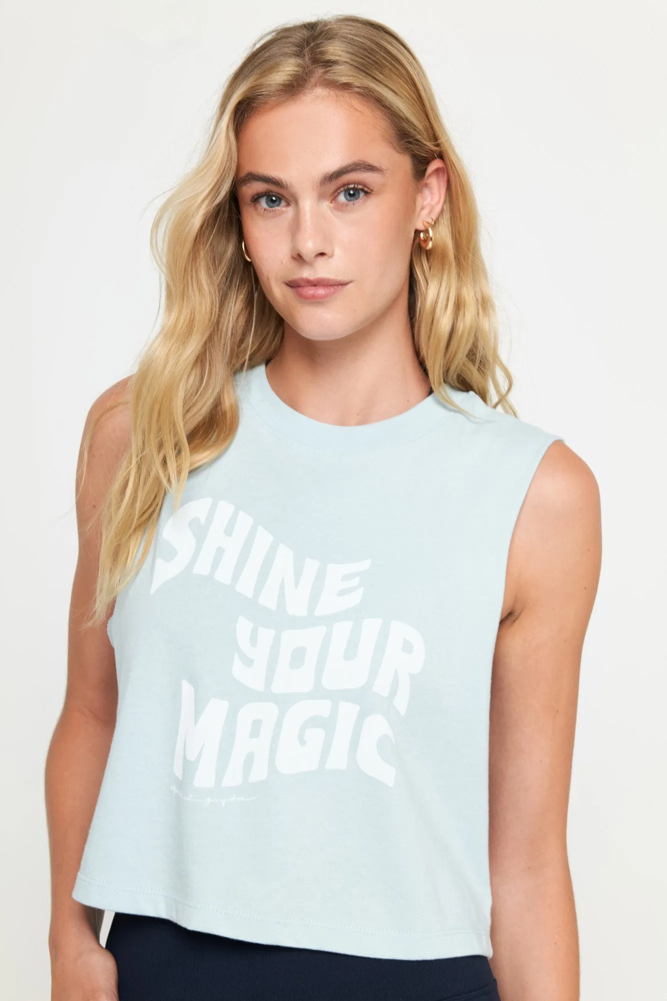 Magic Callie Crop Tank sold by Spiritual Gangster product image thumbnail 4