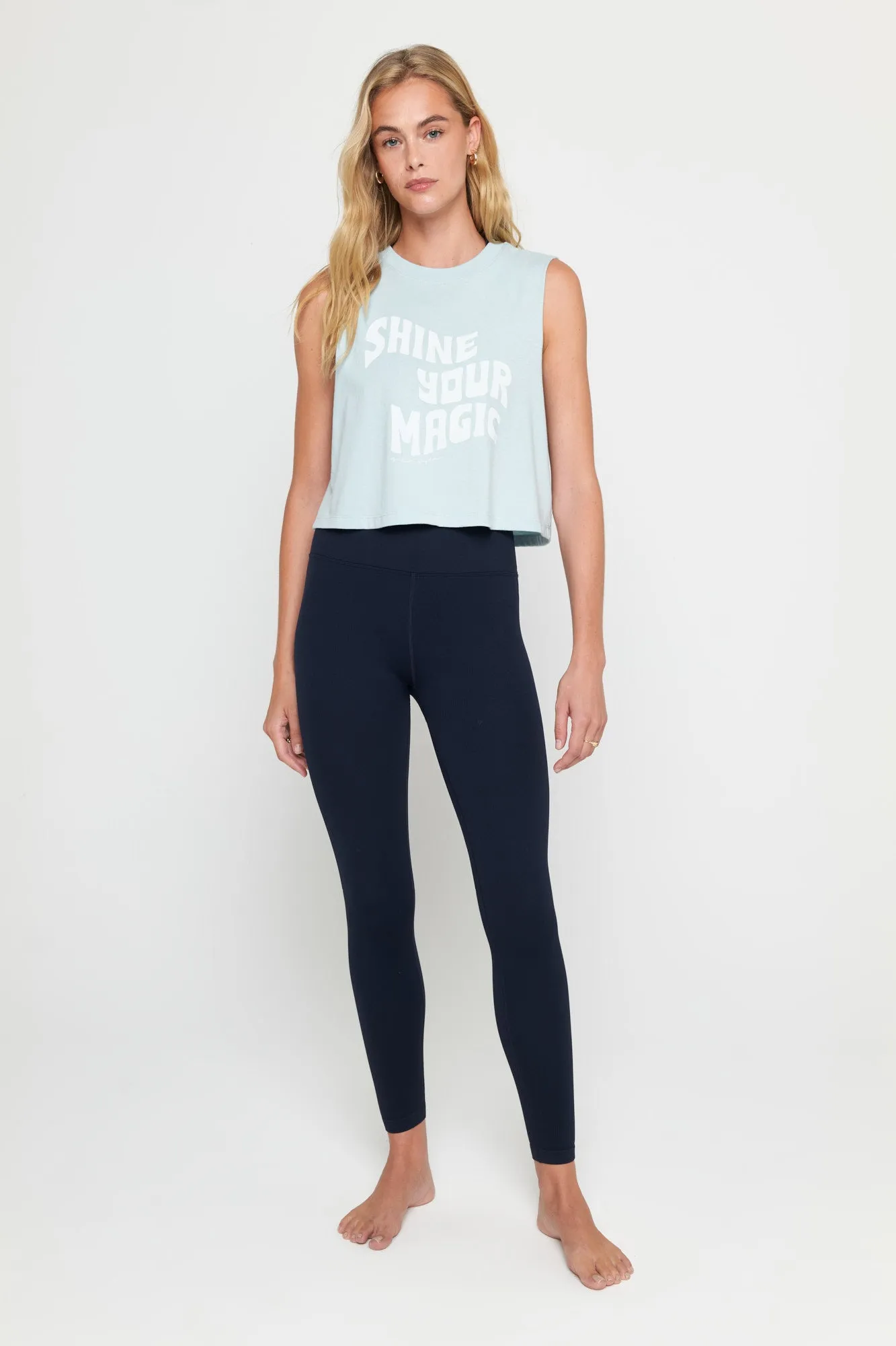 Magic Callie Crop Tank sold by Spiritual Gangster product image thumbnail 5