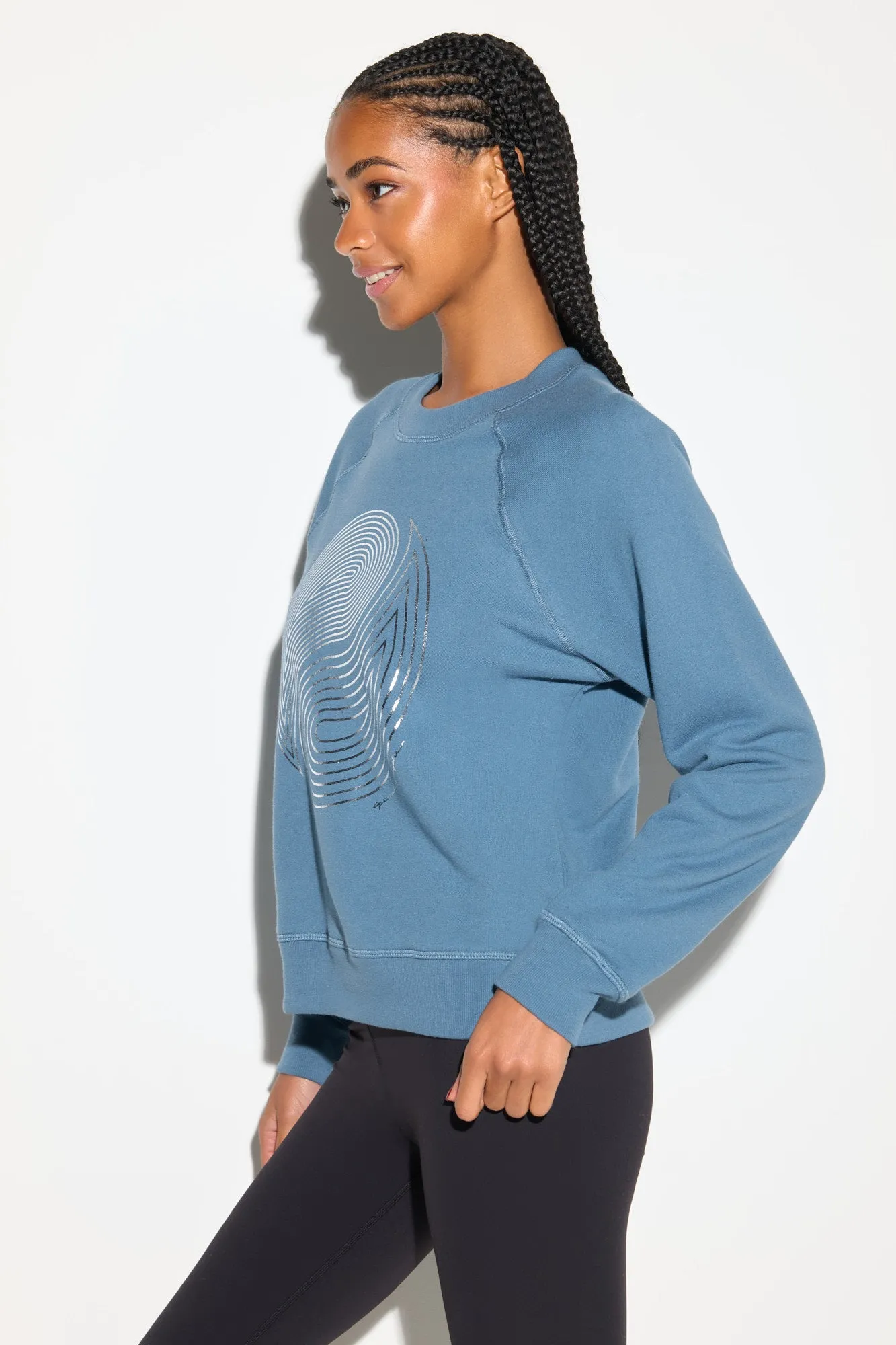 New Waves Forever Crew sold by Spiritual Gangster product image thumbnail 3