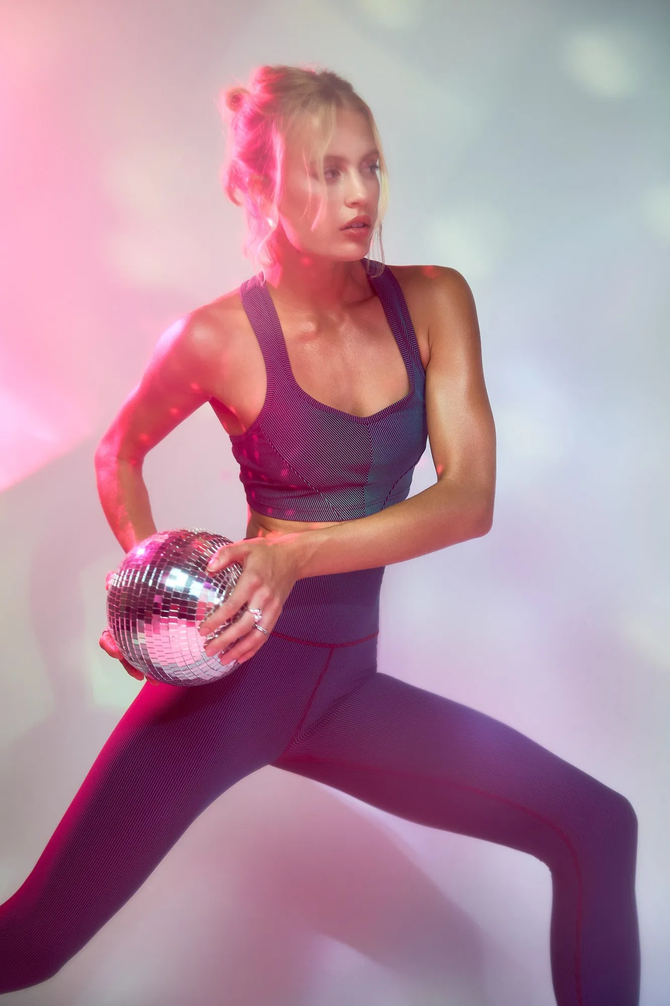 Norah 2-Tone Longline Bra sold by Spiritual Gangster product image thumbnail 2