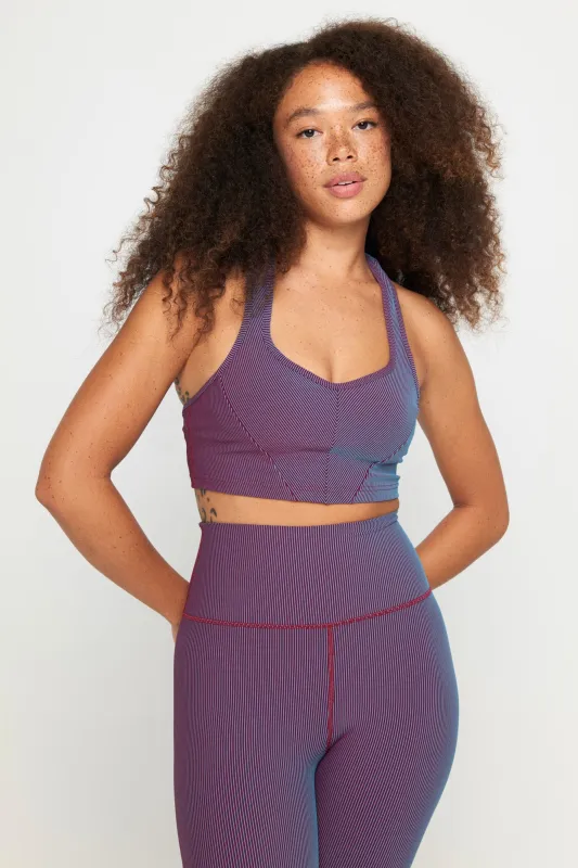 Norah 2-Tone Longline Bra made by Spiritual Gangster
