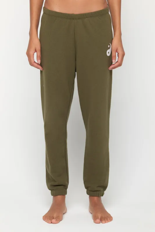 Yin Yang Luna Sweatpant made by Spiritual Gangster