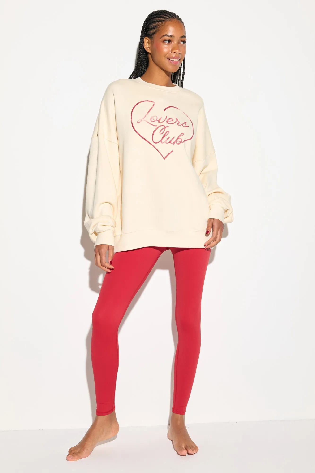 Lovers Boyfriend Crew Sweatshirt sold by Spiritual Gangster product image thumbnail 5