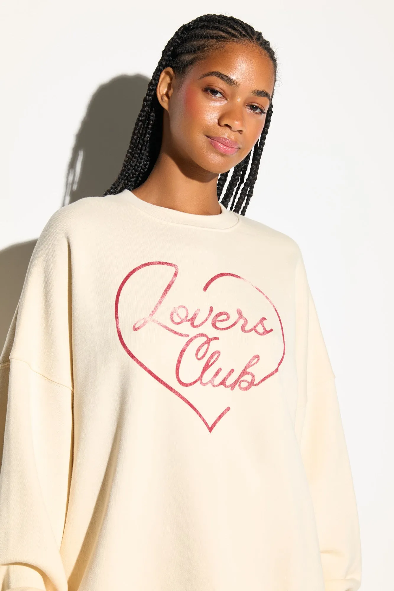Lovers Boyfriend Crew Sweatshirt sold by Spiritual Gangster product image thumbnail 4