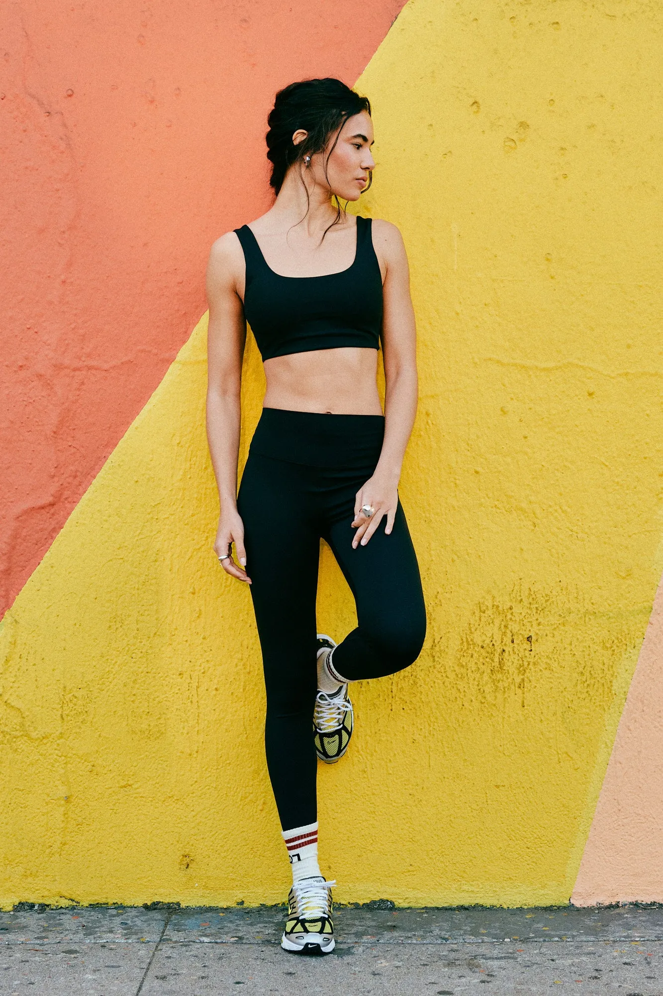 NirvanaTech Lotus 7/8 Legging sold by Spiritual Gangster product image thumbnail 2