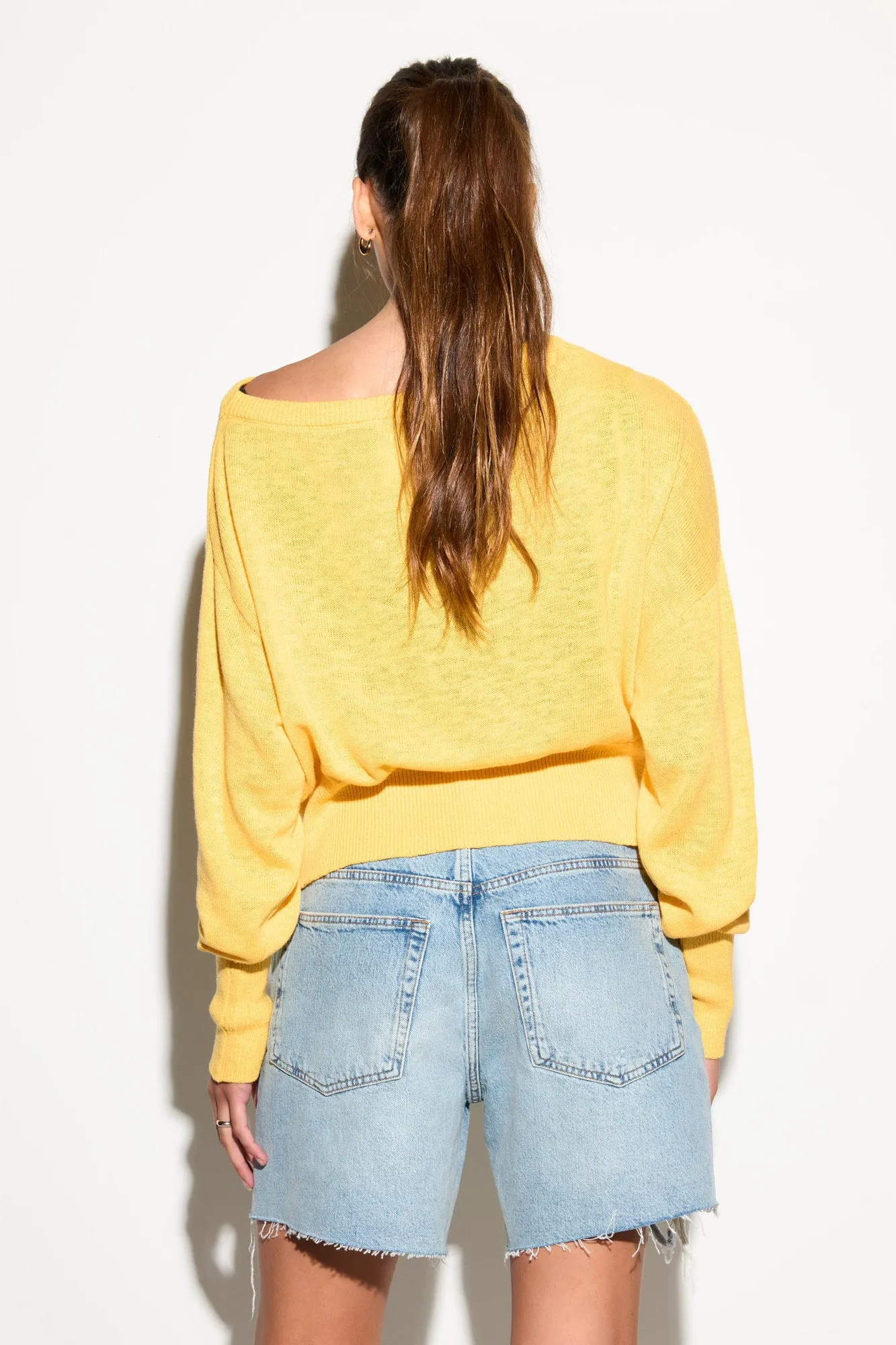 Telepathic Devon Off Shoulder Sweater sold by Spiritual Gangster product image thumbnail 3