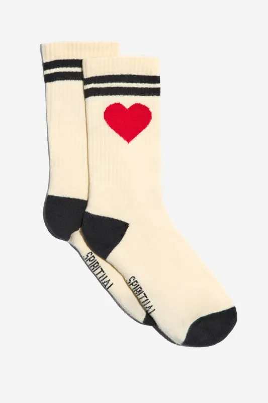 Be Love Crew Sock made by Spiritual Gangster