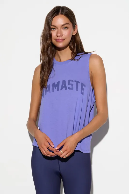 Namaste Vibe Tank made by Spiritual Gangster