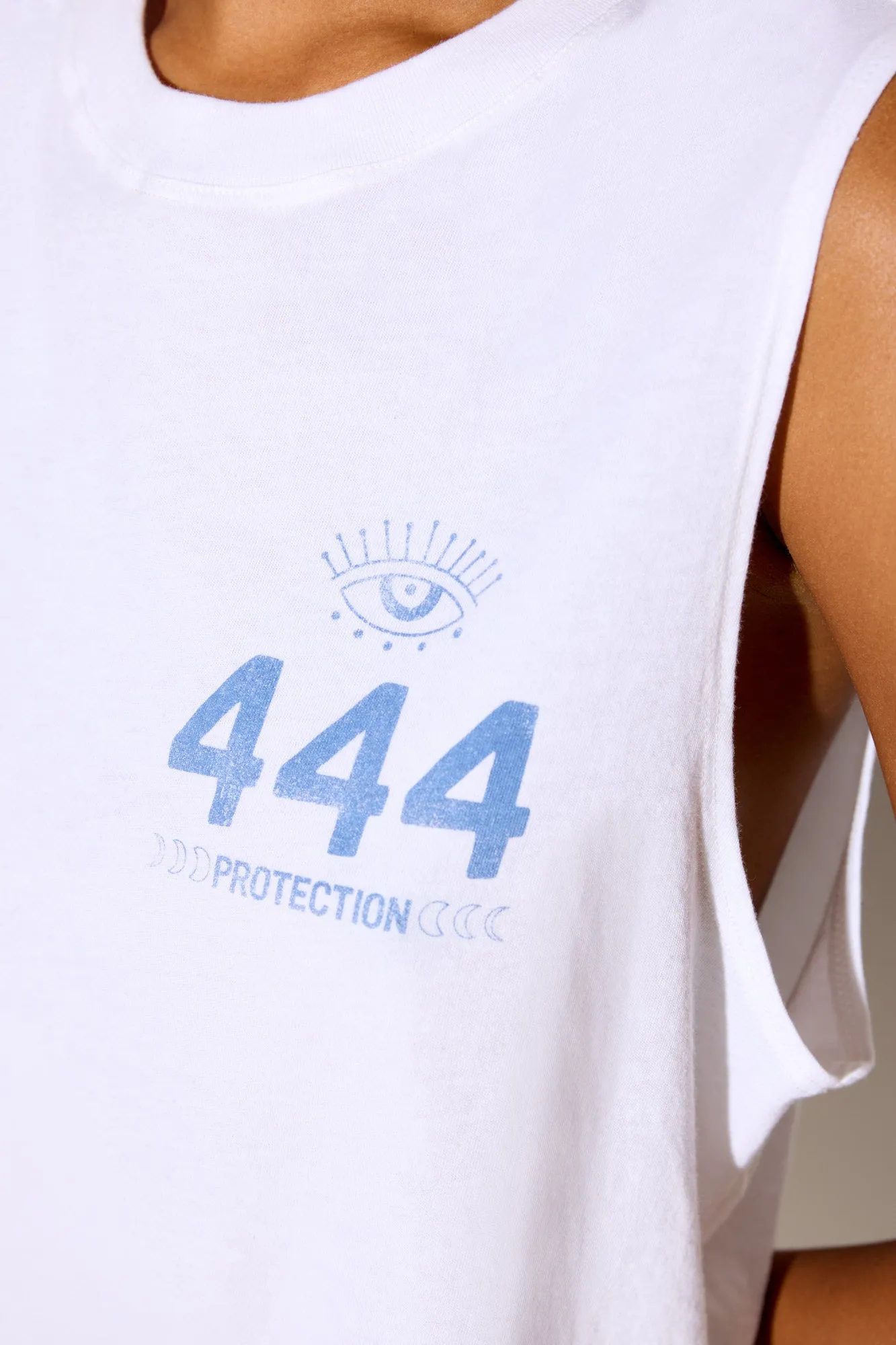 444 Protect Vibe Tank sold by Spiritual Gangster product image thumbnail 4