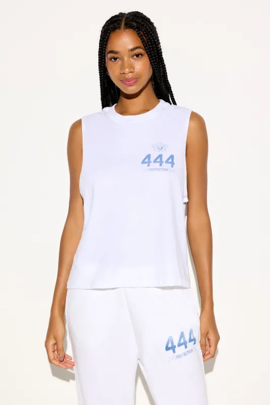 444 Protect Vibe Tank made by Spiritual Gangster