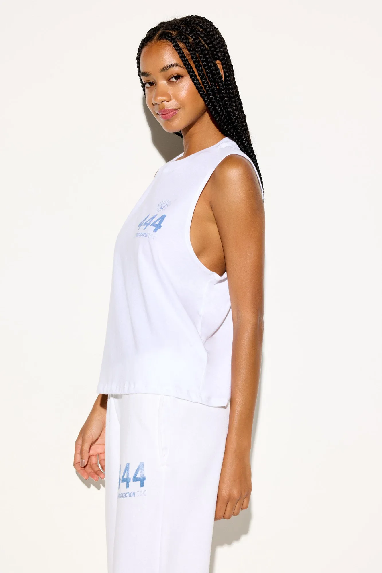 444 Protect Vibe Tank sold by Spiritual Gangster product image thumbnail 3