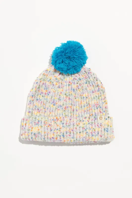 Peace Pompom Beanie made by Spiritual Gangster
