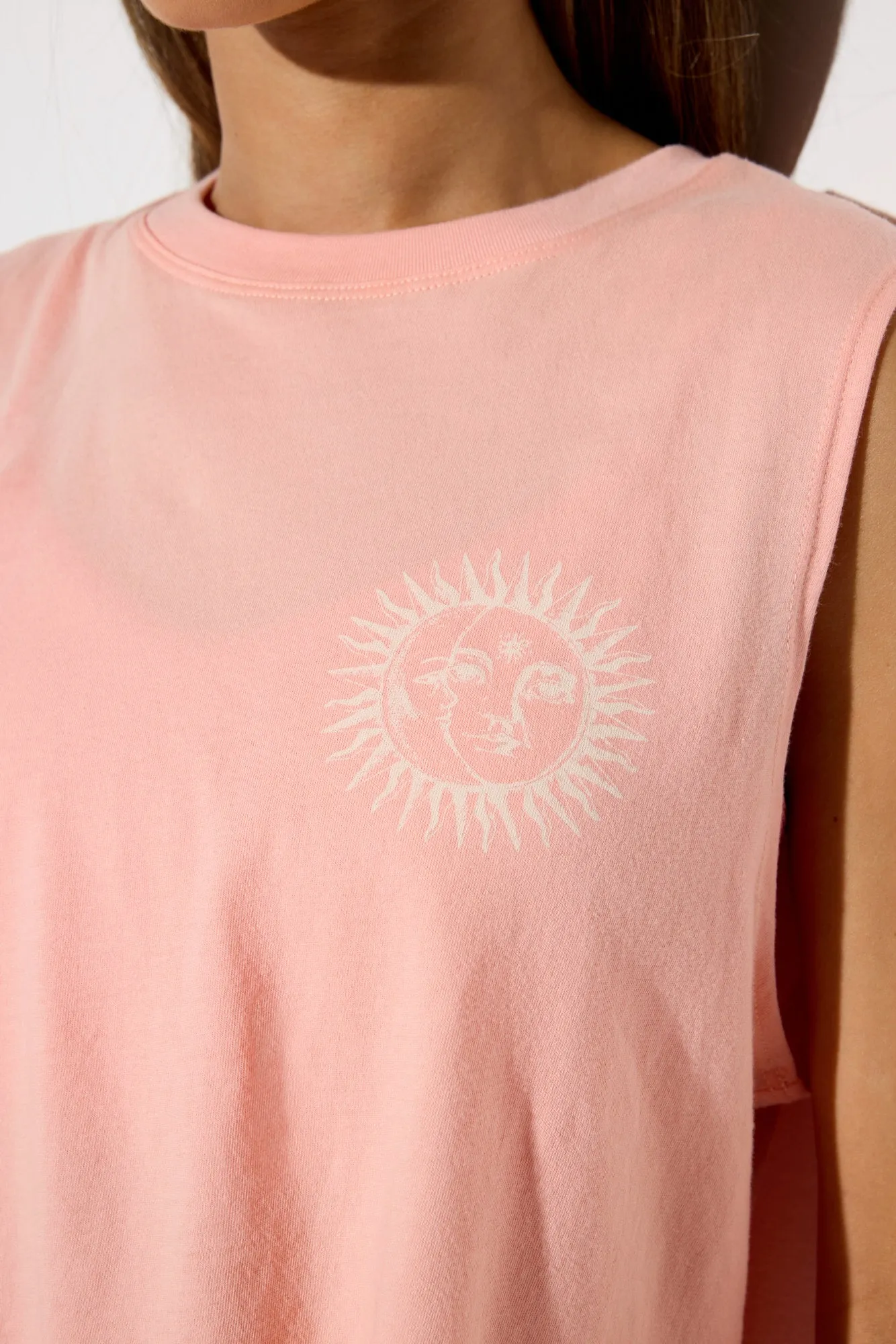 Power of Sun Spirit Crop Tank sold by Spiritual Gangster product image thumbnail 5