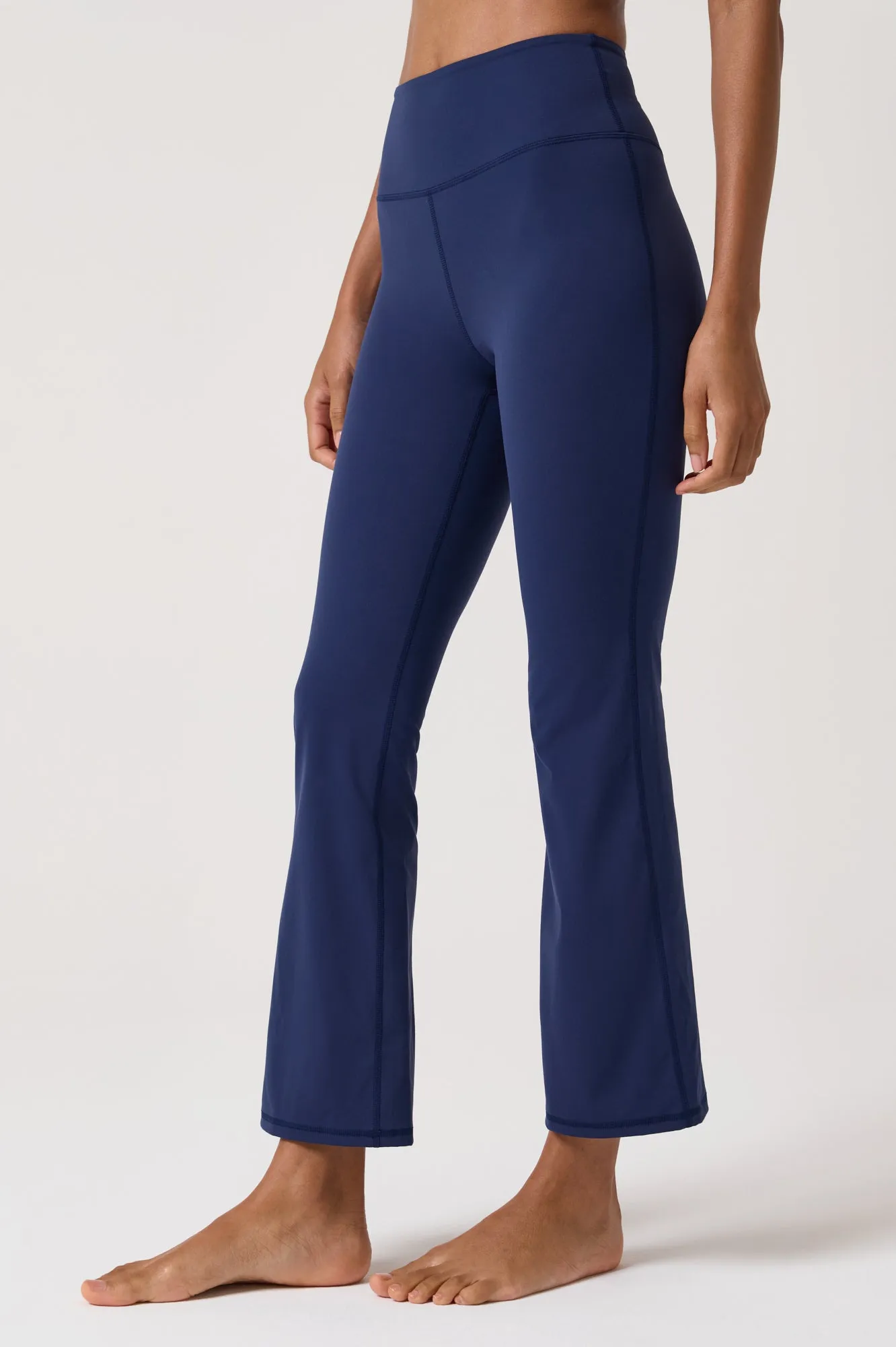 EuphoriaLift Crop Flare Legging sold by Spiritual Gangster product image thumbnail 4