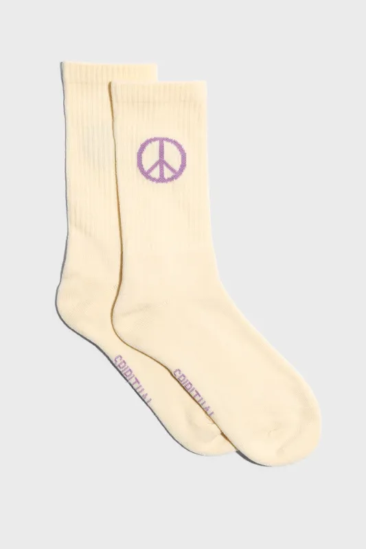 Find Peace Crew Sock made by Spiritual Gangster