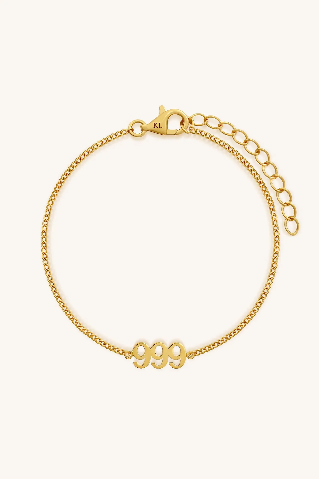 999 Chain Bracelet sold by Spiritual Gangster product image thumbnail 2