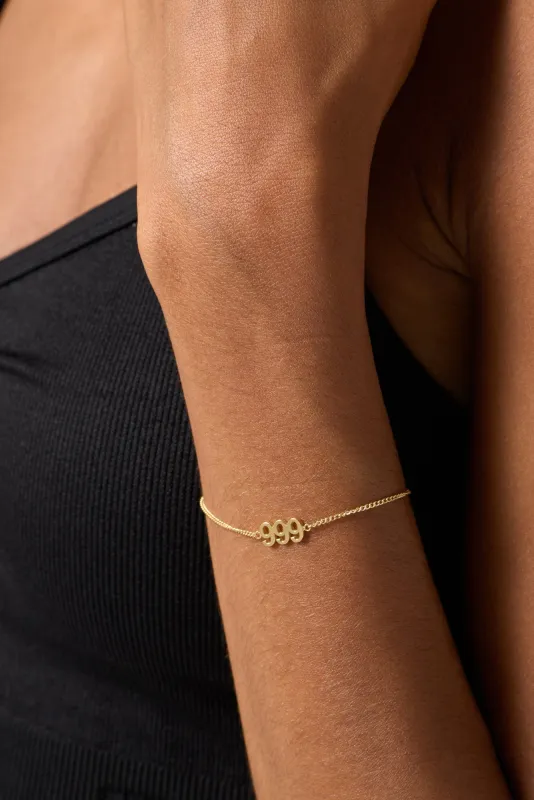 999 Chain Bracelet made by Spiritual Gangster