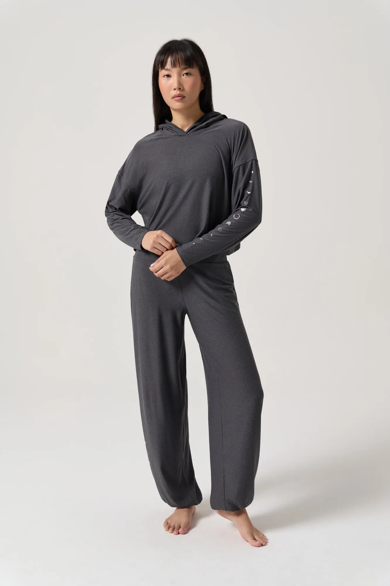 HeatherLight Maya Hoodie sold by Spiritual Gangster product image thumbnail 2