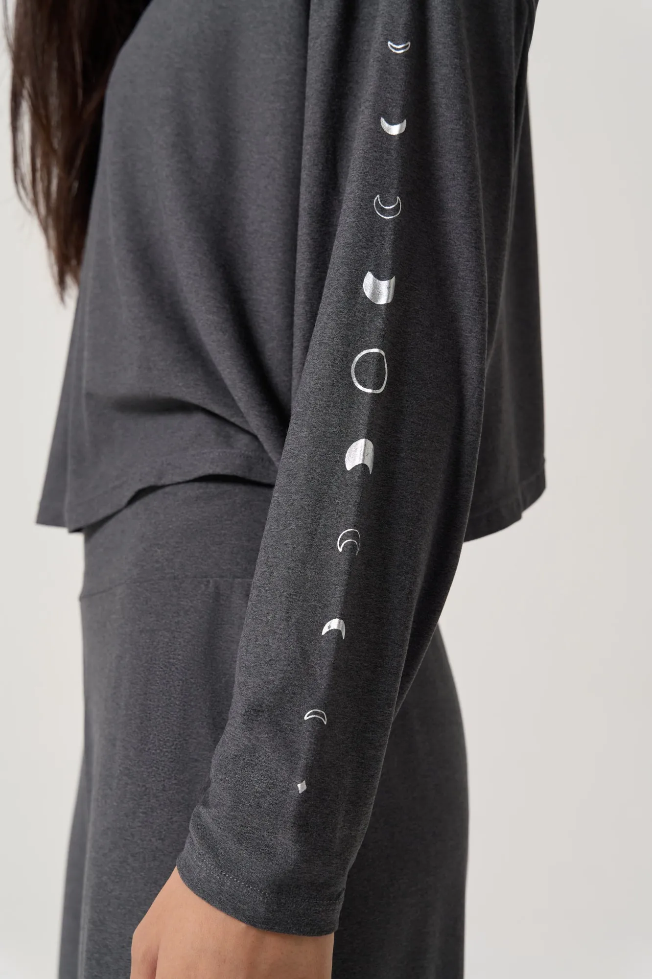 HeatherLight Maya Hoodie sold by Spiritual Gangster product image thumbnail 3