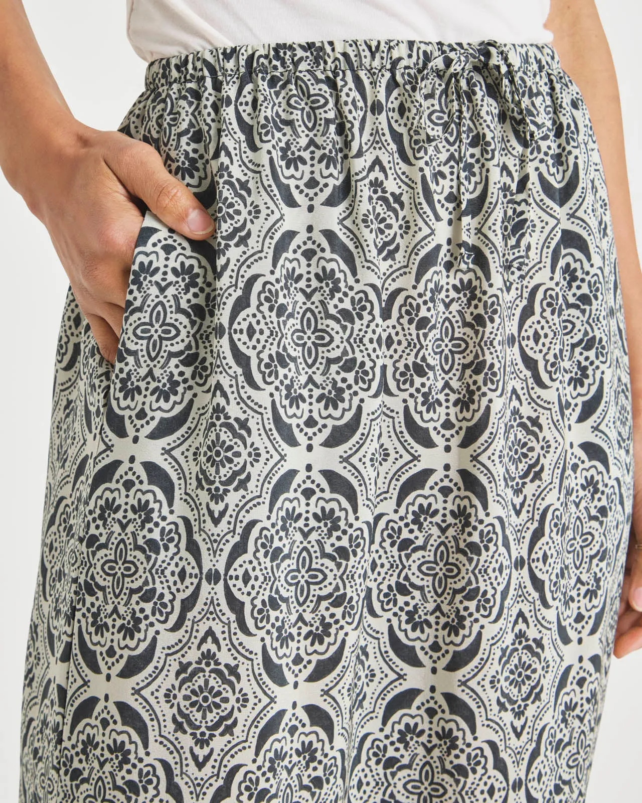 Printed Alessandra Silk Maxi Skirt sold by Splendid product image thumbnail 5
