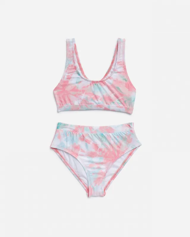 Girls Bellini Bralette & Highwaist Brief Swim Set sold by Splendid