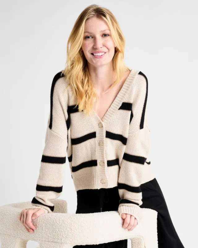 Kendall Stripe Cardigan sold by Splendid