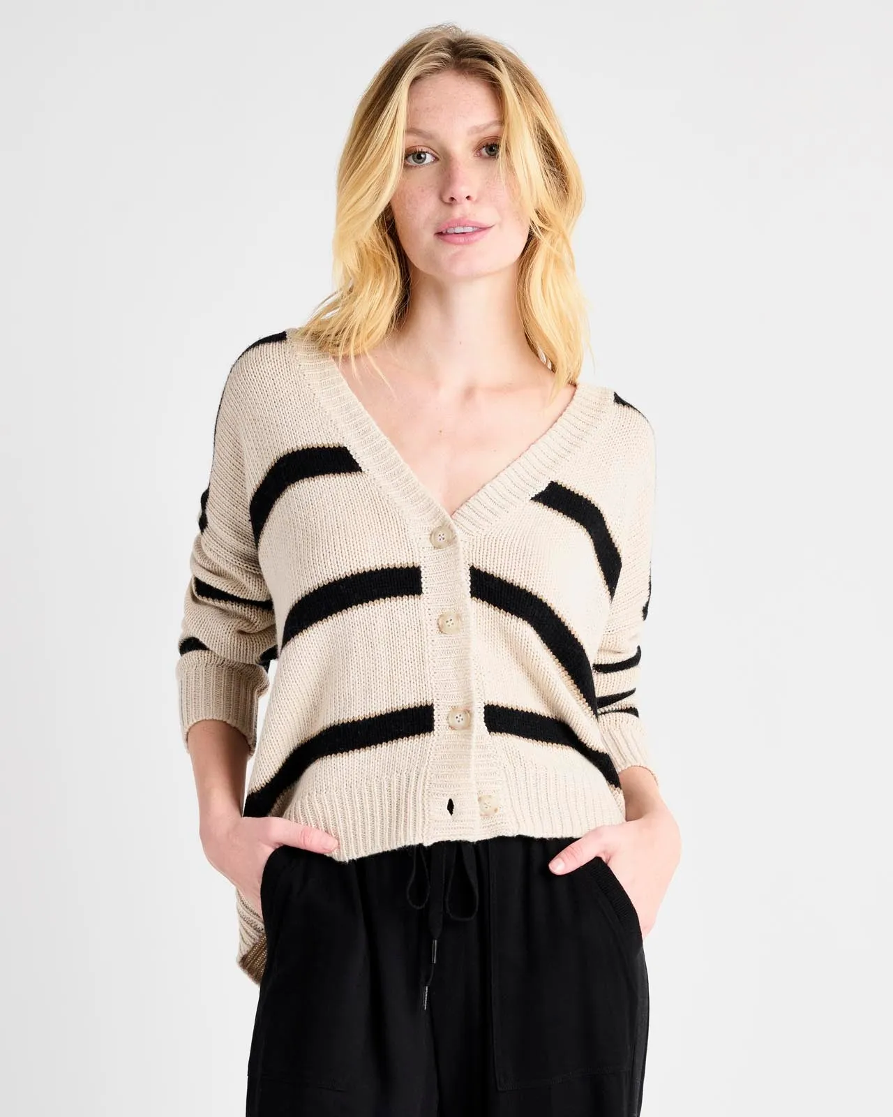 Kendall Stripe Cardigan sold by Splendid product image thumbnail 2