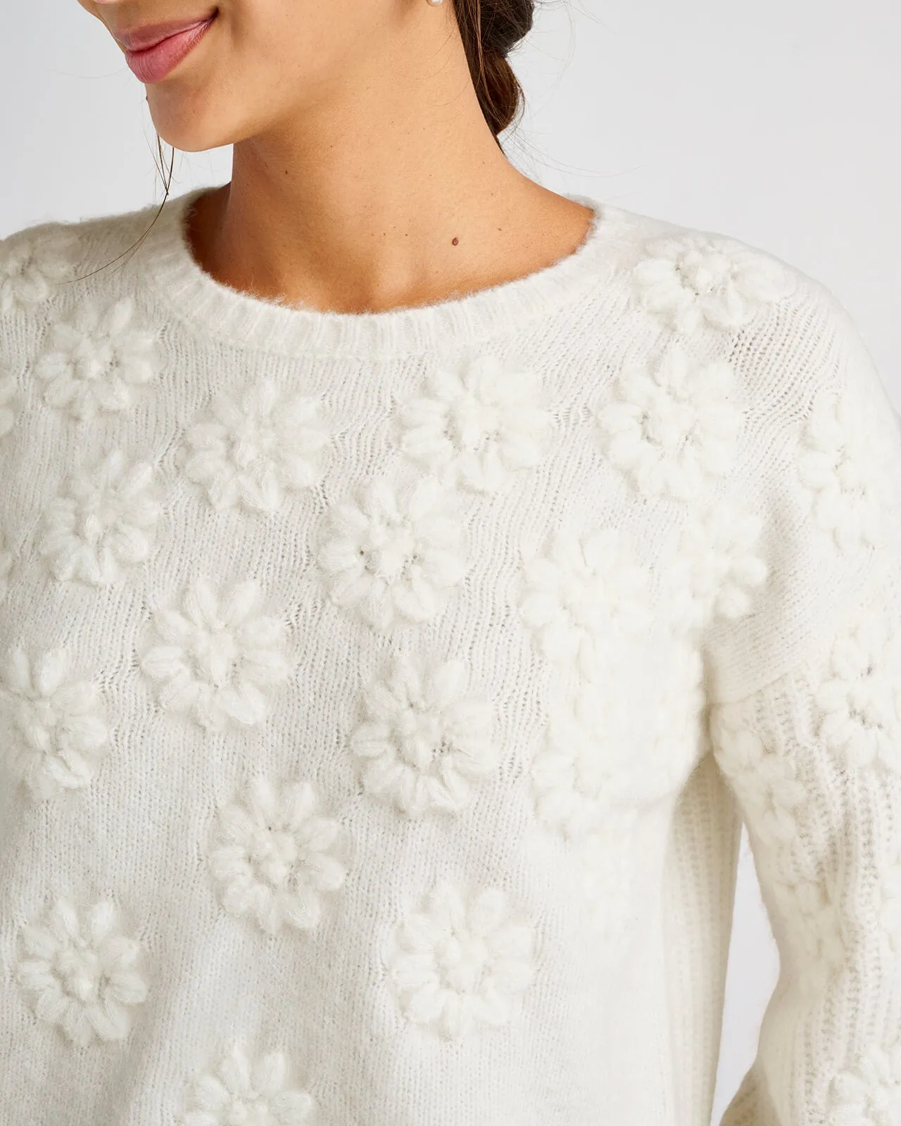 Margo Floral Sweater sold by Splendid product image thumbnail 2