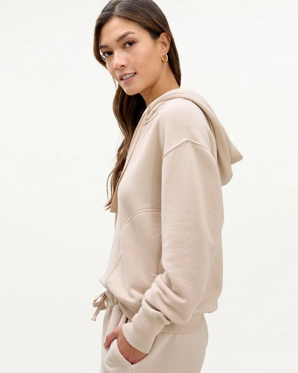 Mary Lawless Lee x Splendid Solid Hooded Sweatshirt sold by Splendid product image thumbnail 4