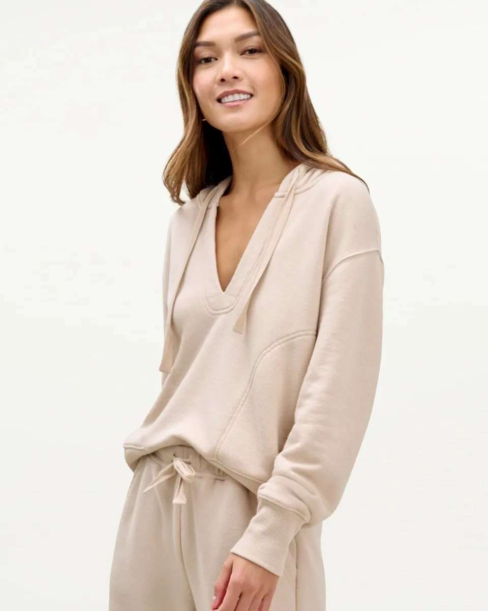 Mary Lawless Lee x Splendid Solid Hooded Sweatshirt sold by Splendid product image thumbnail 2