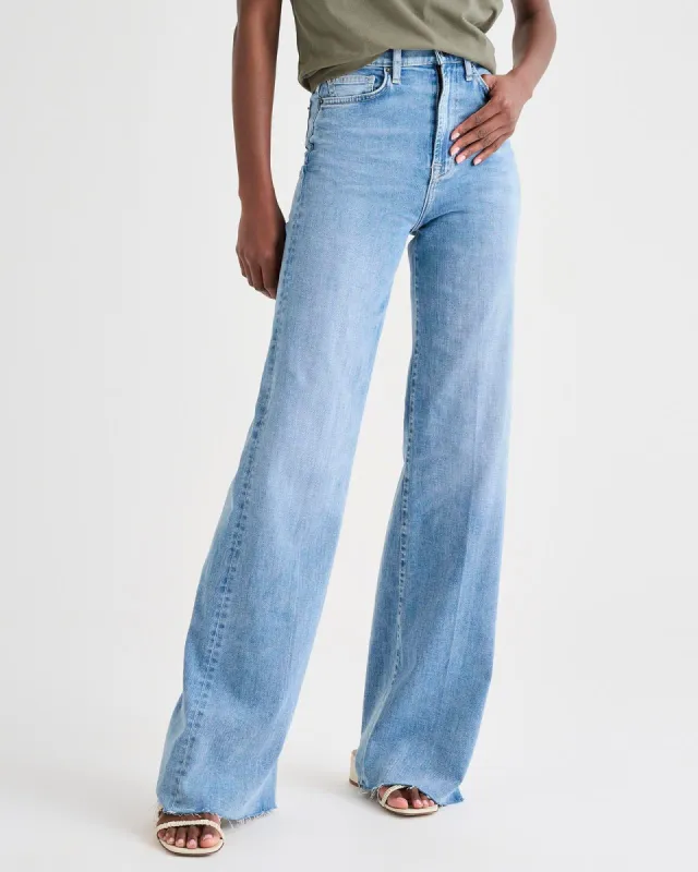 Medium Wash High Waist Wide Leg Jean sold by Splendid