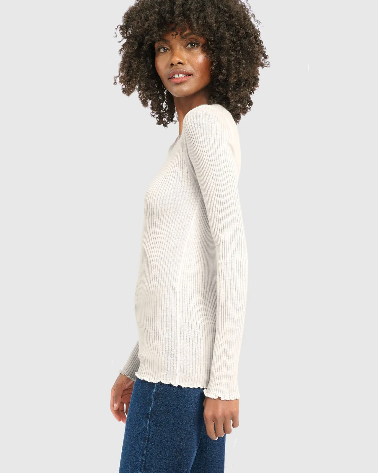 Josie V-Neck Sweater sold by Splendid product image thumbnail 3