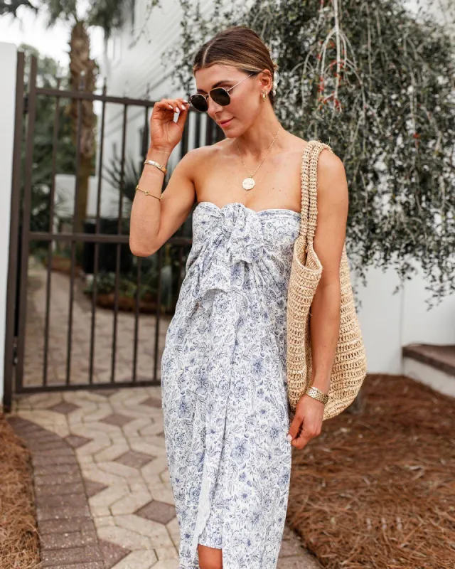 Splendid x Cella Jane Versatile Bellflower Scarf sold by Splendid