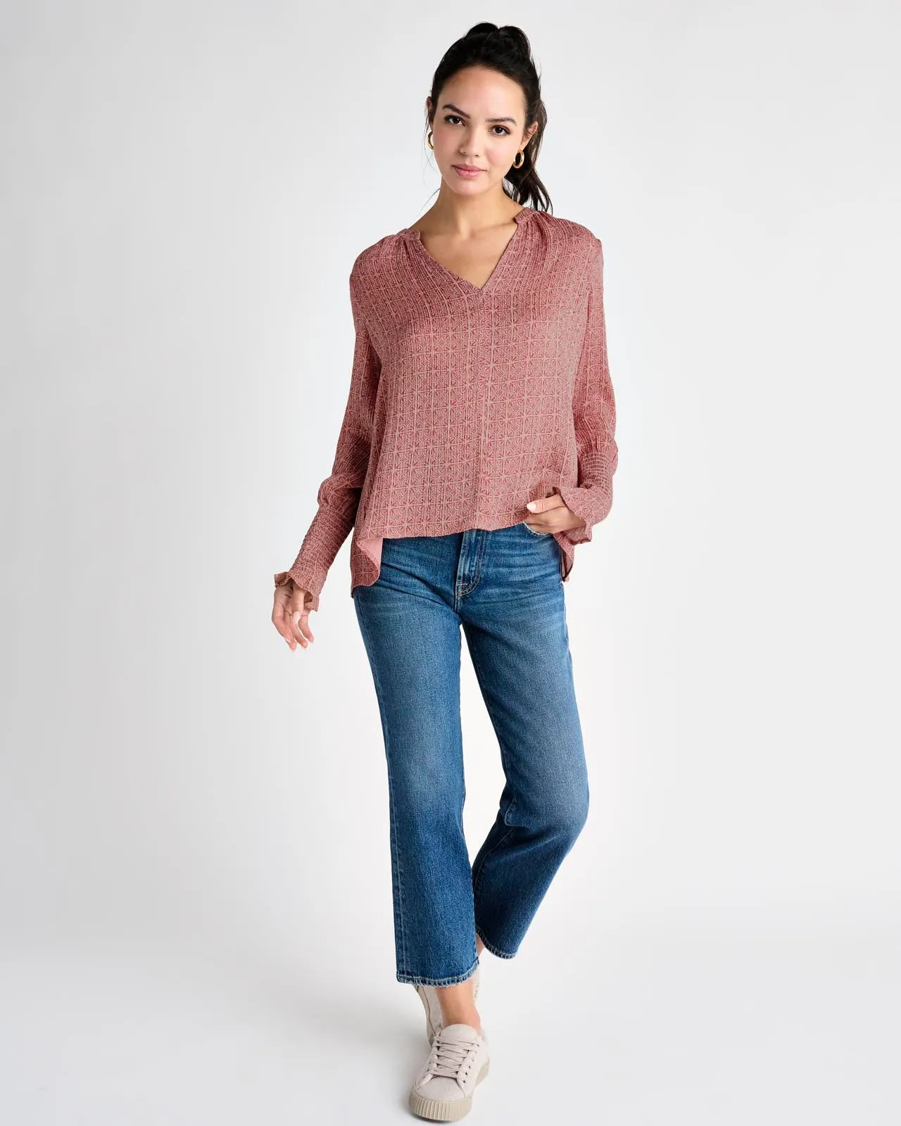 Ellen Crinkle Top sold by Splendid product image thumbnail 3