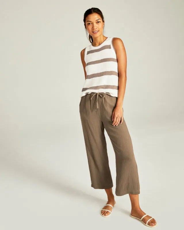 Addie Cropped Pant sold by Splendid