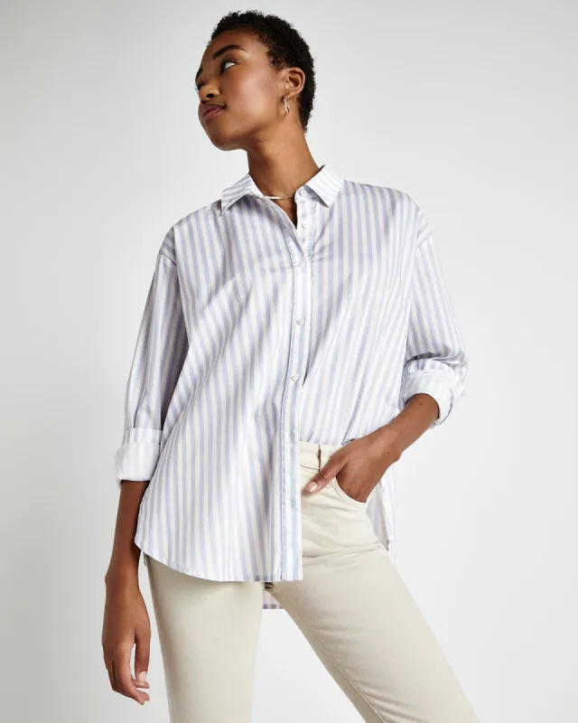 Avril Striped Button Down Shirt sold by Splendid
