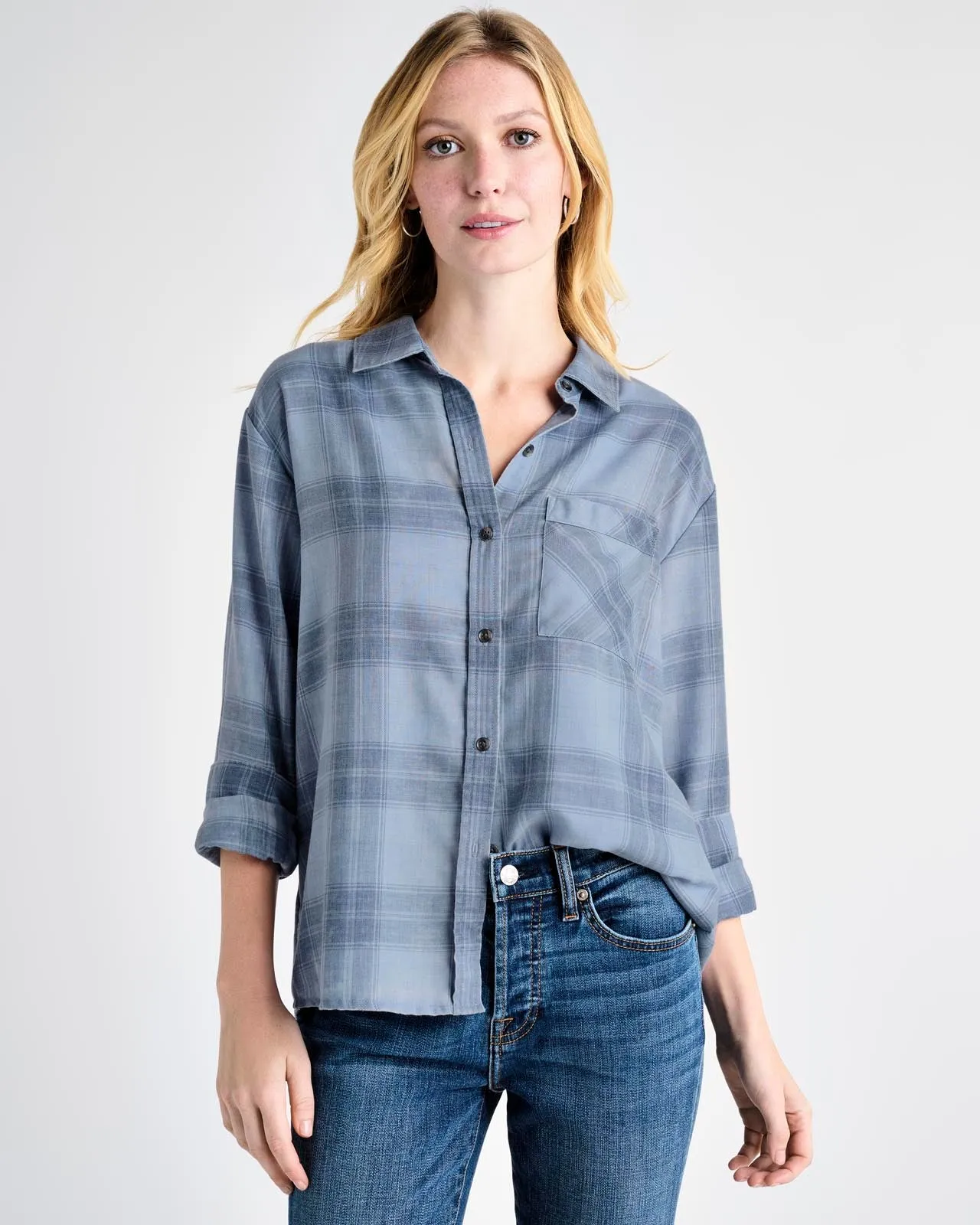 Abigail Plaid Button Down sold by Splendid product image thumbnail 2