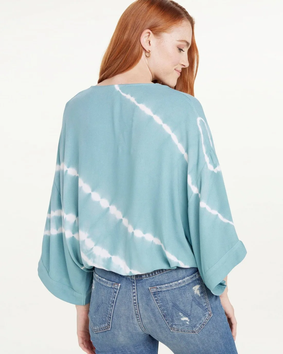 Meadow Short Sleeve Surplice Top sold by Splendid product image thumbnail 3