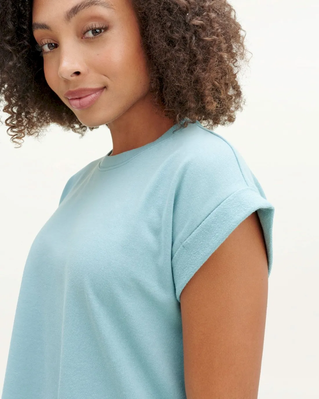 French Terry Short Sleeve Sweatshirt sold by Splendid product image thumbnail 2