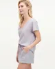 Botanical Dyed V-Neck Short Sleeve Tee sold by Splendid