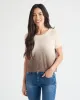 Della Dip Dye Short Sleeve Sweater sold by Splendid