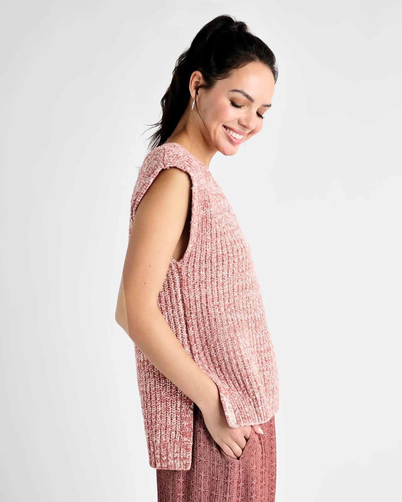 Annie Chenille Sweater Vest sold by Splendid product image thumbnail 4