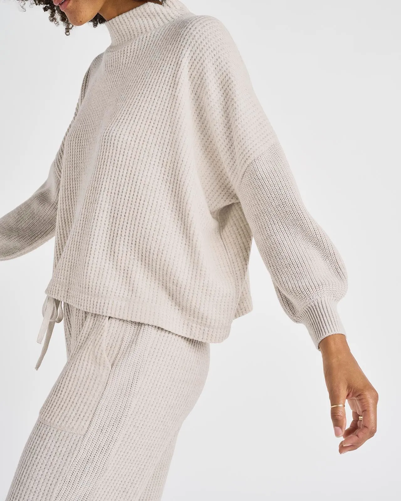 Conley Waffle Sweater sold by Splendid product image thumbnail 2