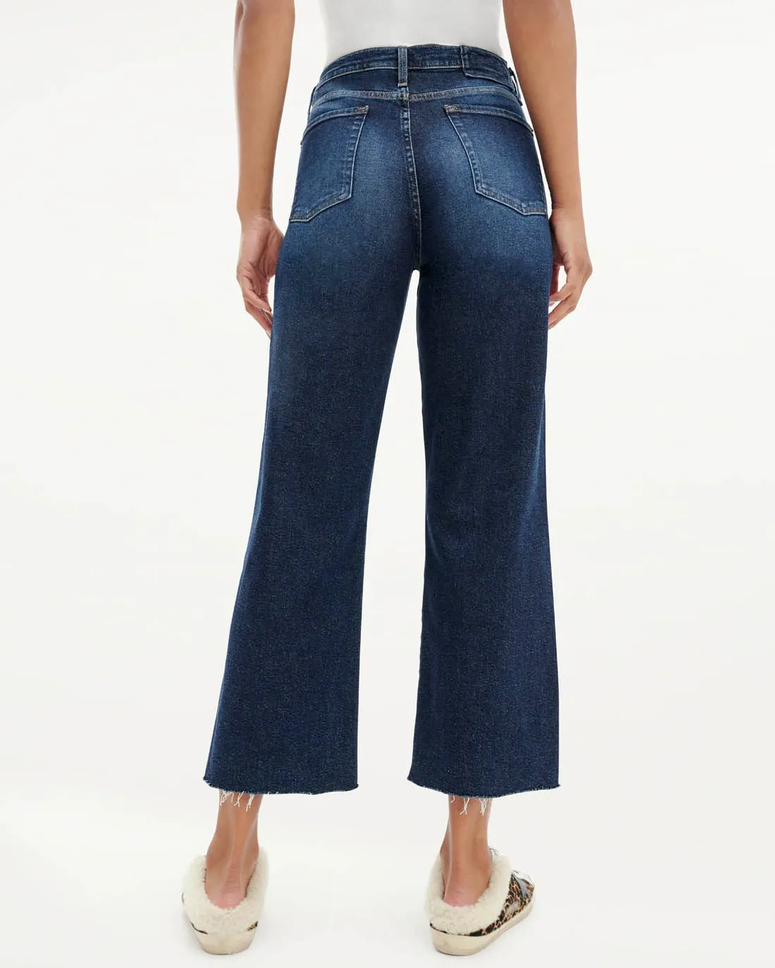 High Waist Crop Wide Leg Jeans sold by Splendid product image thumbnail 3