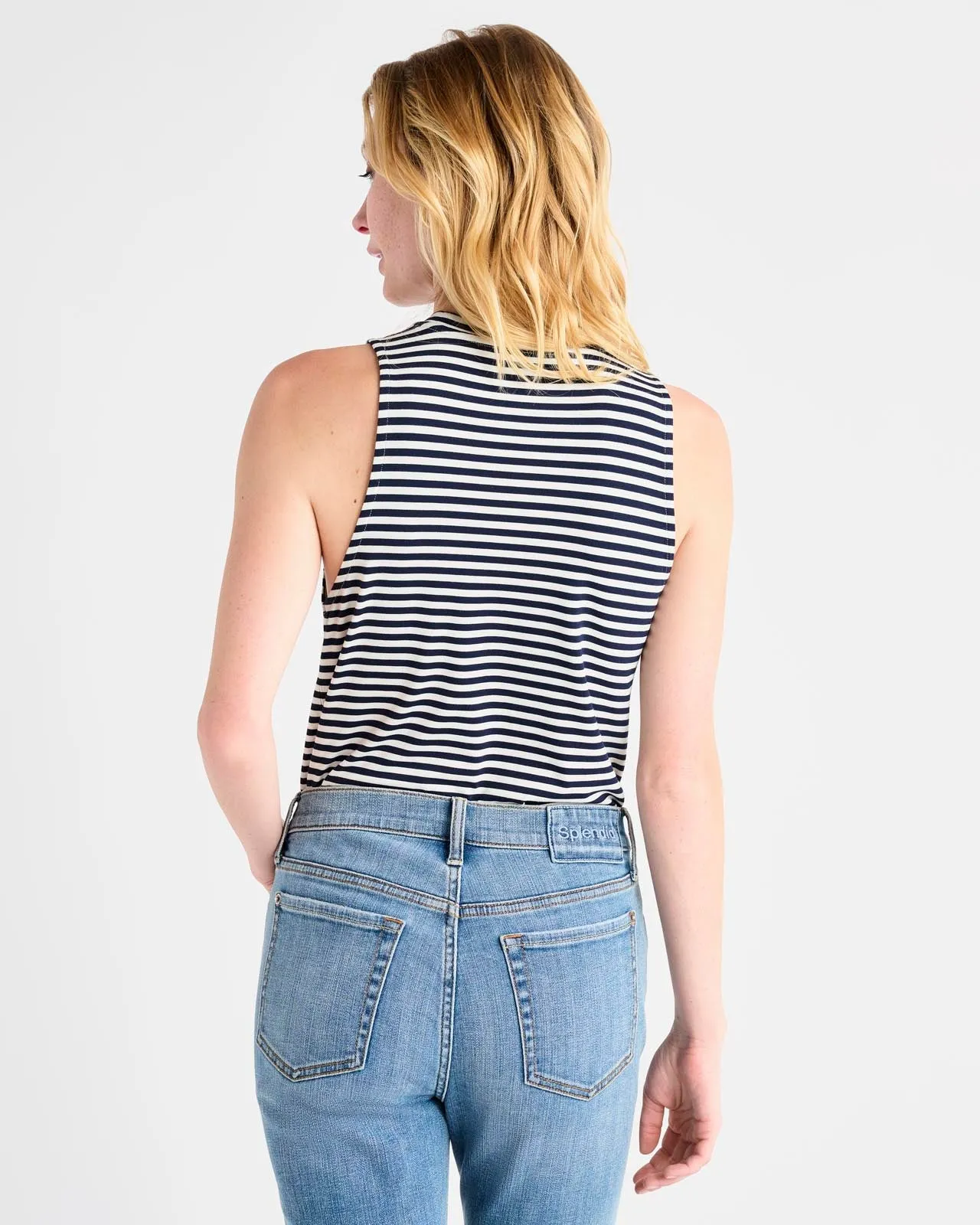 Striped Bamboo Tank sold by Splendid product image thumbnail 4