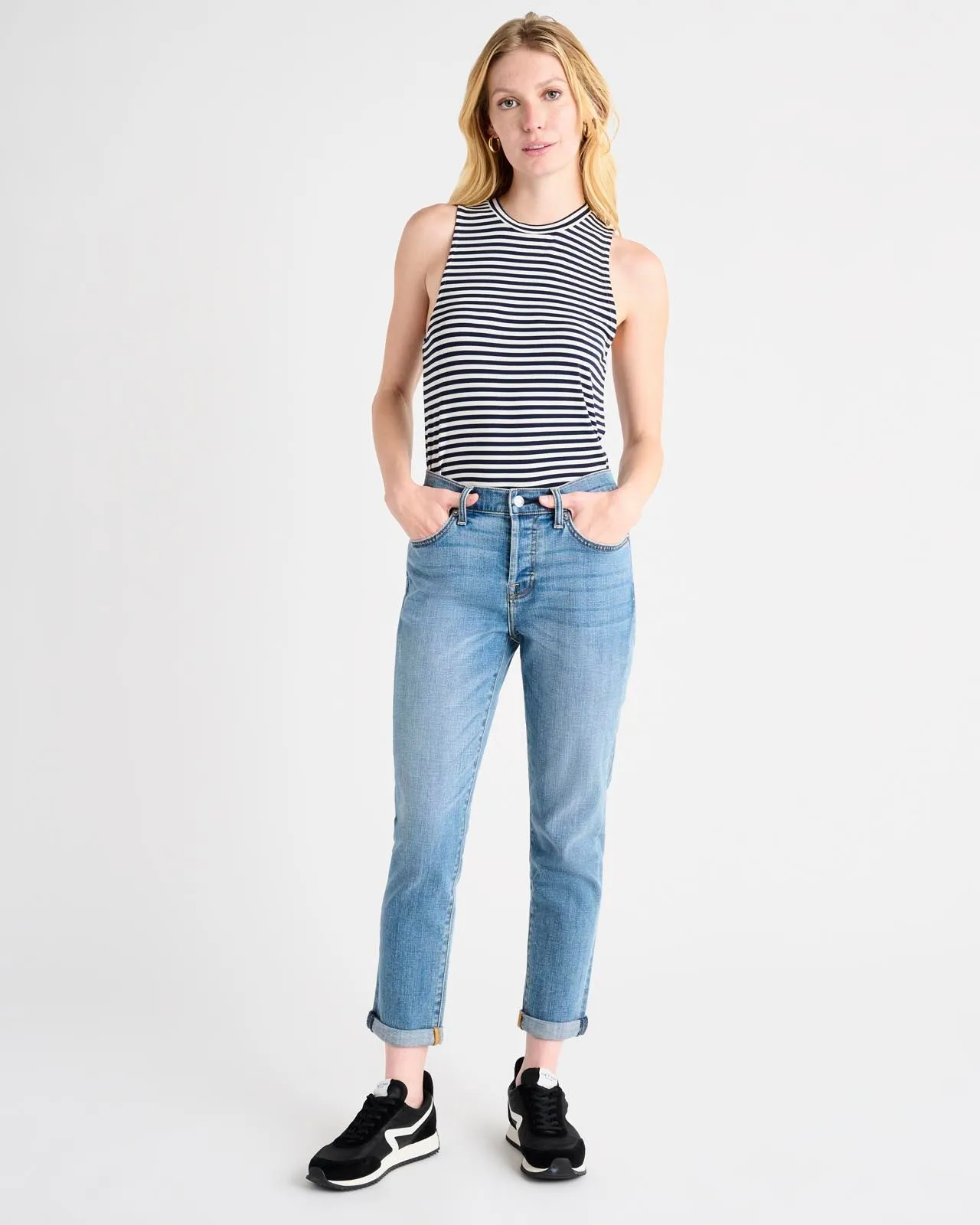 Striped Bamboo Tank sold by Splendid product image thumbnail 3