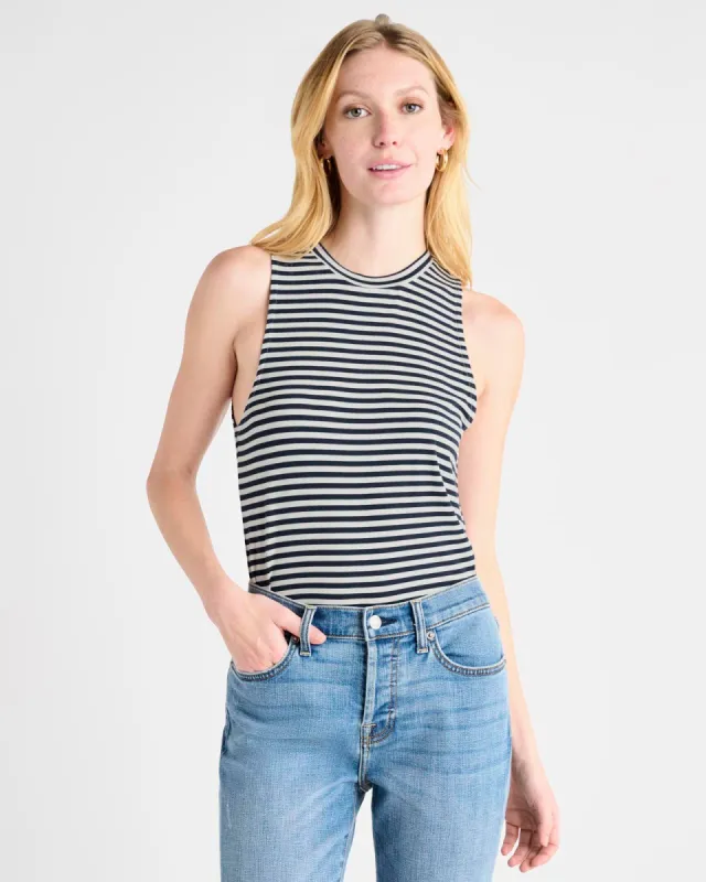Striped Bamboo Tank sold by Splendid