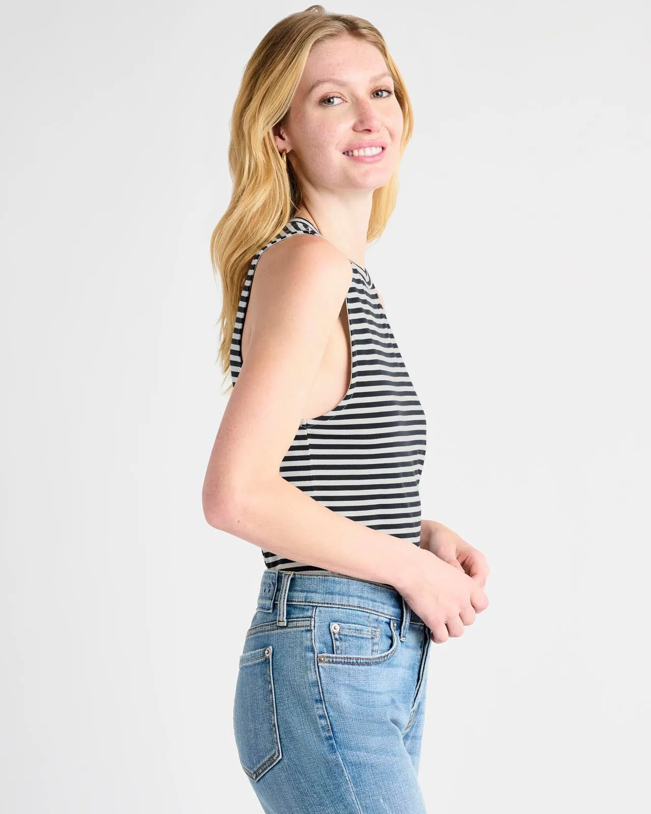 Striped Bamboo Tank sold by Splendid product image thumbnail 2